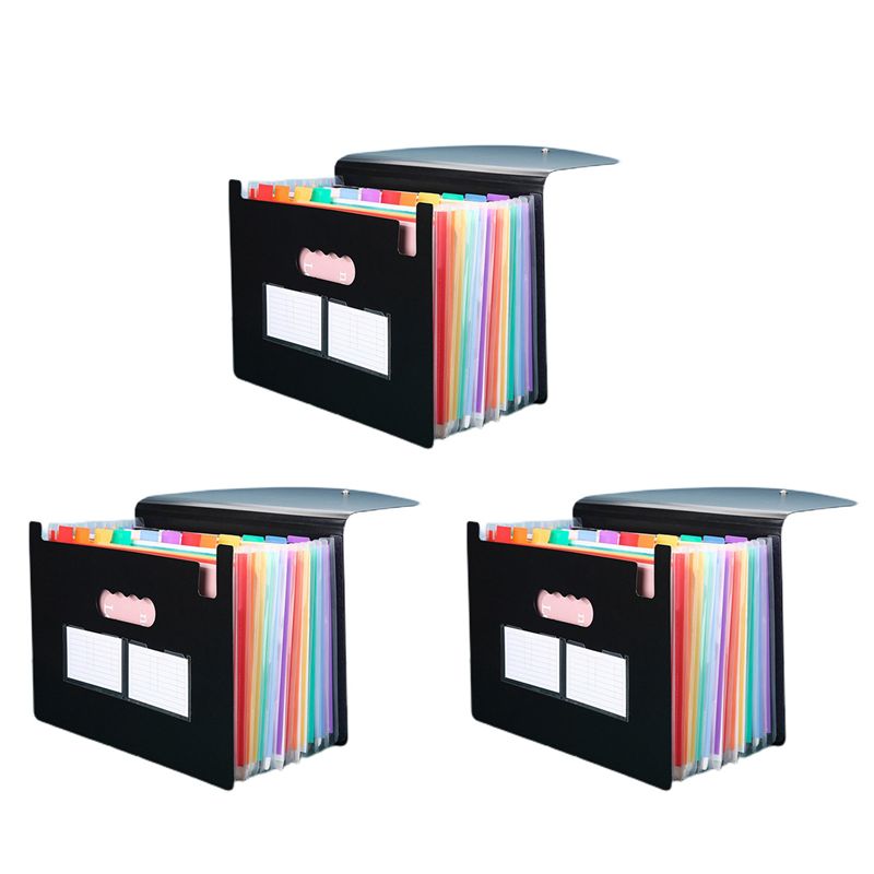 Superior-3X 13 Pockets Expandi - Expandable Accordion File Folder 13 Pockets 评论和价格
