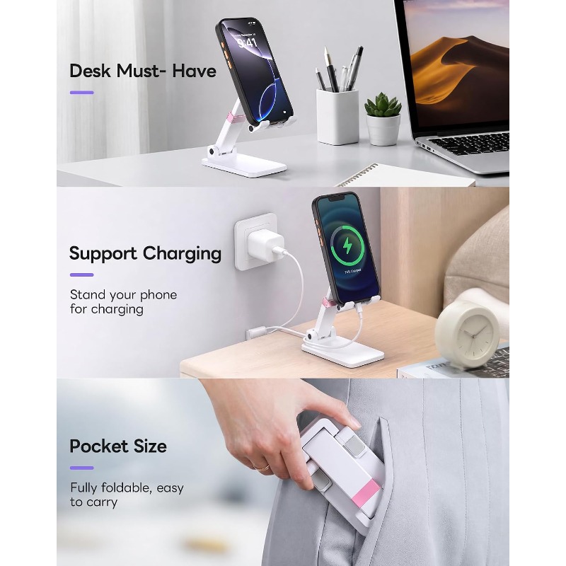 Cell Phone Stand Cute Mobile H - Desk Accessories 评论和价格