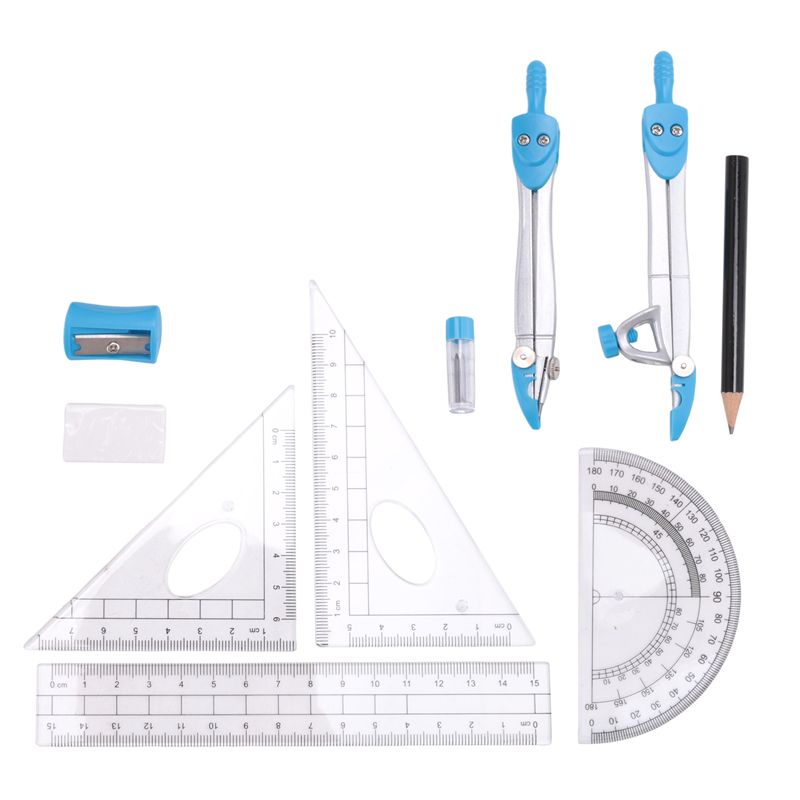 Superior Geometry Compass Set  - Math Geometry Set With Compass 评论和价格