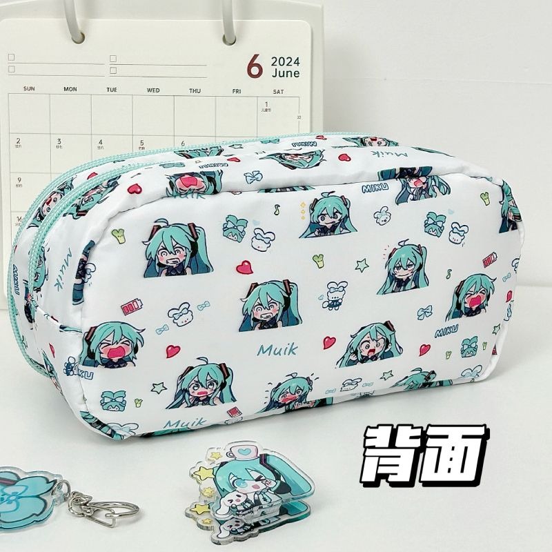 Hatsune Miku Pencil Bag Cute C - Aesthetic Large Pencil Case Pouch 评论和价格
