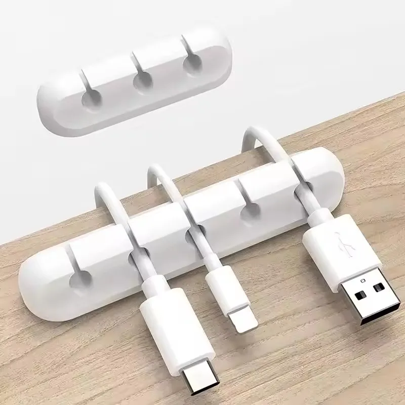 Silicone USB Cable Organizer U - Desk Accessories 评论和价格