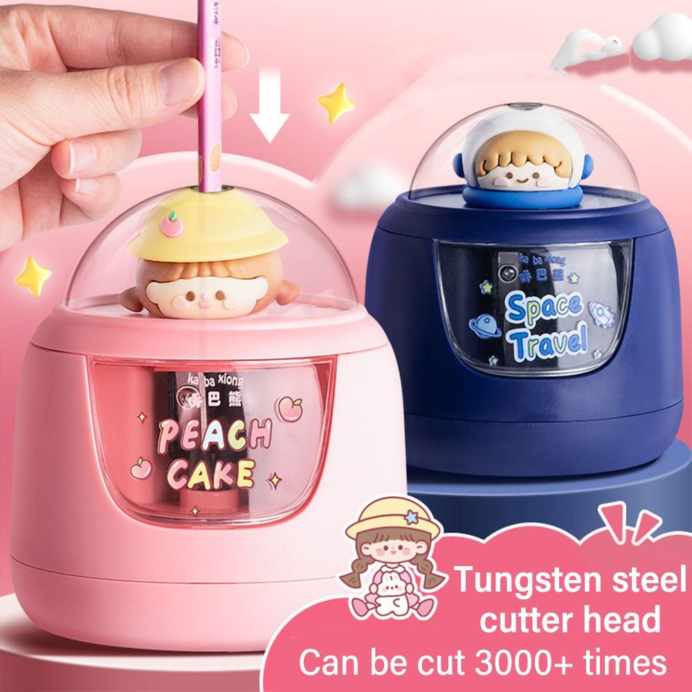 Cute Cartoon Battery Charging  - Electric Pencil Sharpener Usb 评论和价格